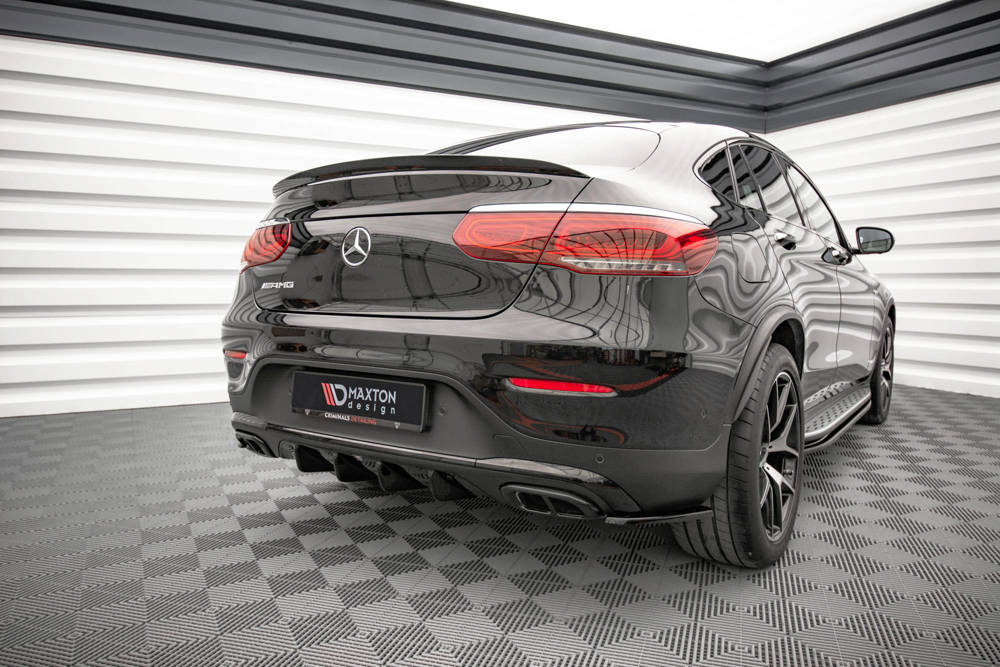 Diffuser Mercedes GLC Coupe AMG C253 FL Maxton Glans Zwart