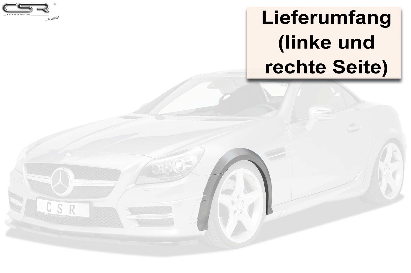 Voorspatbordfakkels Mercedes-Benz SLK / SLC R172