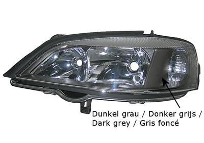 koplamp, Coupe/Cabrio, HB3+H7, elektr verstelb, grijs huis, rech