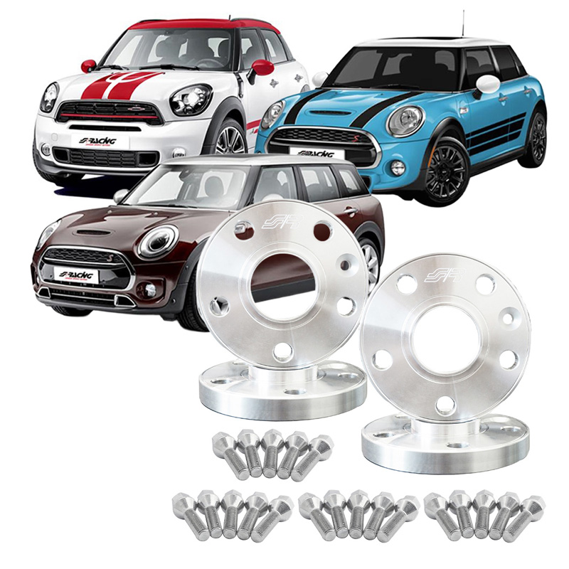 Simoni Racing Aluminium Spoorverbreder Set - 2x15mm(VA) - 2x18mm(AA) (Naaf 66,6mm) inclusief wielbouten -  Mini diversen
