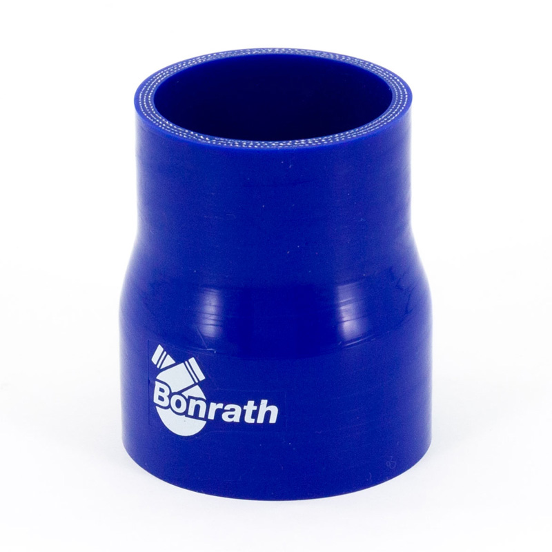 Bonrath Siliconen slang recht Reducer - Lengte:76mm - Ø45>32mm