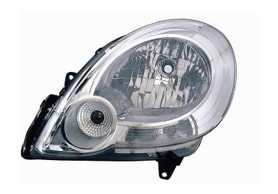koplamp, H4, elektr verstelb, incl stelmotortje, rechts Renault