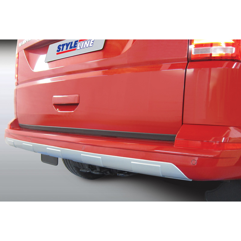 RGM Achterbumperskirt 'Skid-Plate'  Volkswagen Transporter T6 2015-2020 & T6.1 2020-(met achterklep) Zilver
