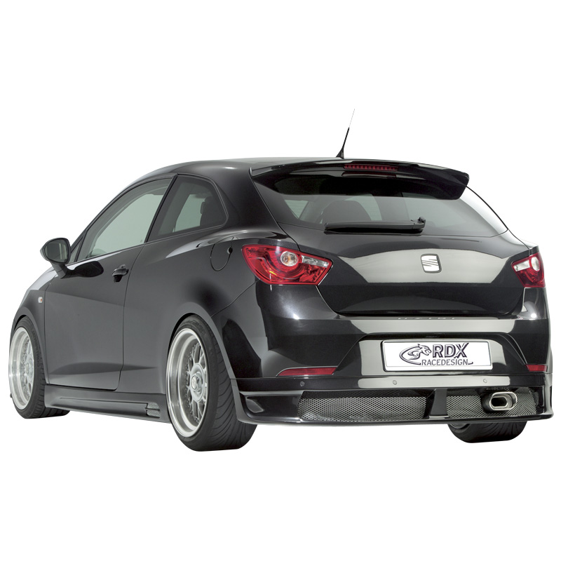 Achterskirt  Seat Ibiza 6J SC 3 deurs 2008-2012 excl. FR/Cupra (PU)