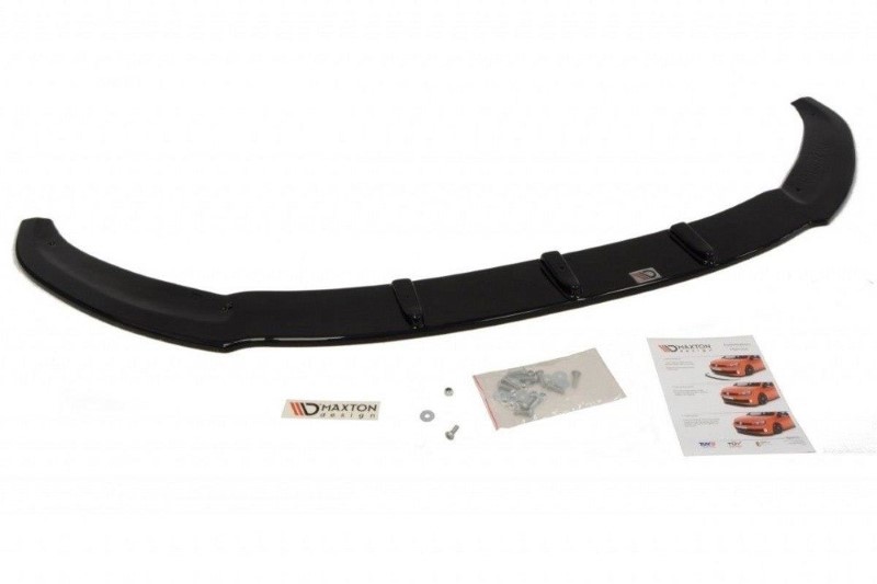 Voorspoiler (RS Look Bumper) Ford Fiesta Mk7 Glanzend Zwart