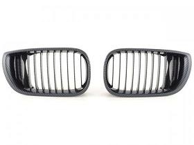 Grill Nieren BMW 3er Limousine Typ E46 Bj. 02-05 Carbon Look