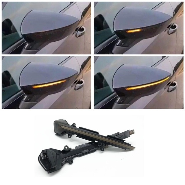 Knipperlichten Spiegel SEAT LEON 12-16 / IBIZA 17- / ARONA 17- SMOKE LED