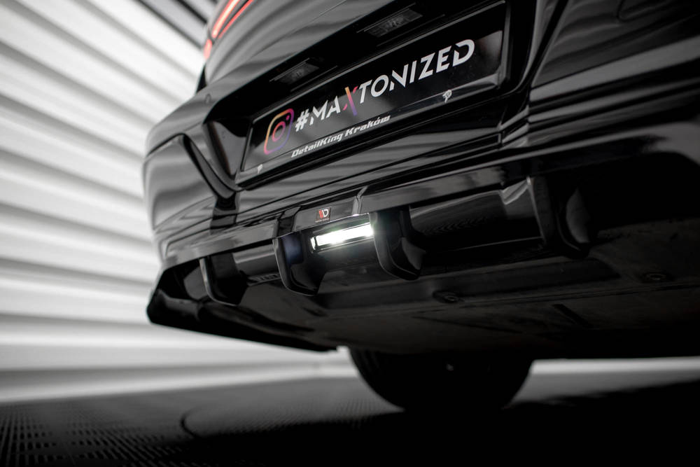 Diffuser BMW 7 Serie G70 M Pakket Maxton Glans Zwart