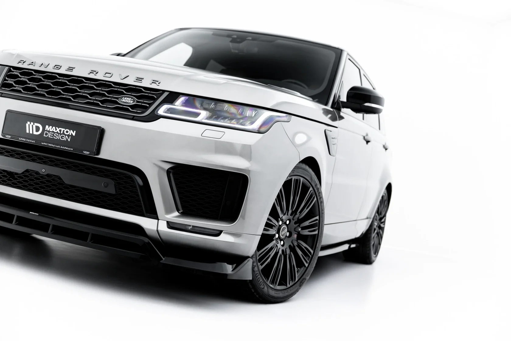 Bodykit Land Rover Range Rover Sport MK2 Maxton Glanzend zwart
