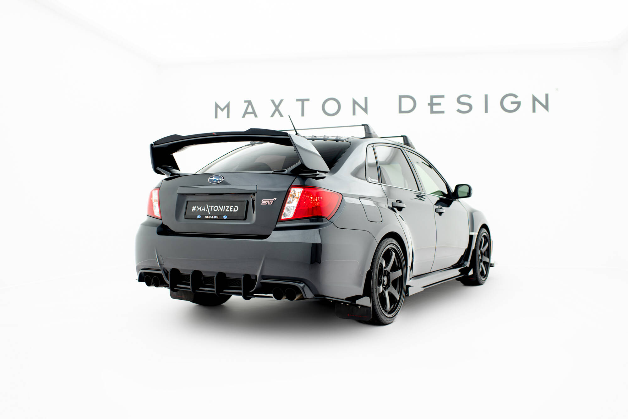 Street Pro Achter Diffuser Subaru Impreza WRX STI MK3 Facelift Maxton