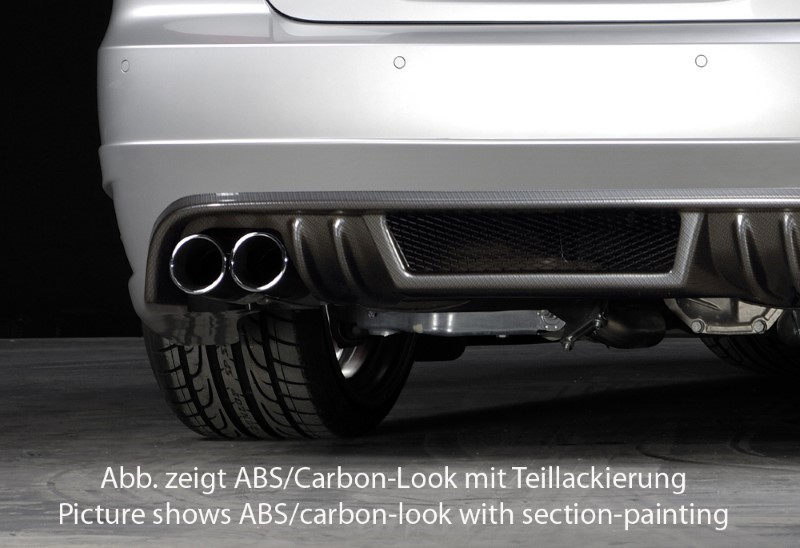 Achterbumper Diffusor BMW E92 alleen 335i niet duplex Coupe Rieger