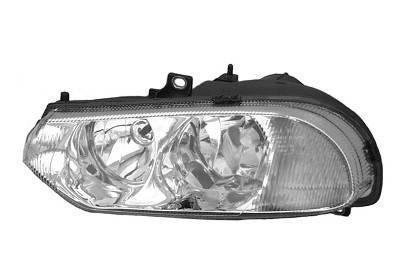 koplamp, H7+H1, links Alfa Romeo 156, 1997-2003