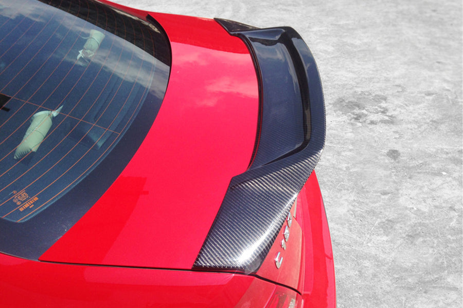 Mercedes Benz W204 C Class/ C63 AMG Coupe RT Style Carbon Fiber Spoiler