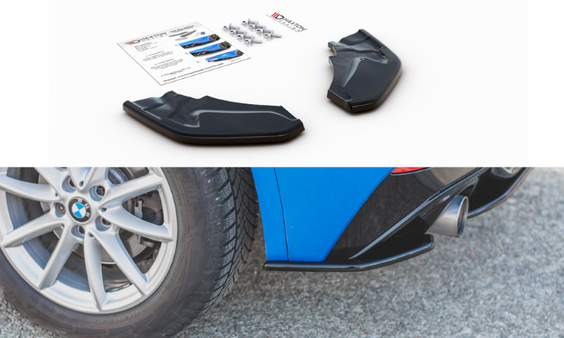 Achterzij Spoilers BMW X2 F39 M-Pack Glanzend Zwart