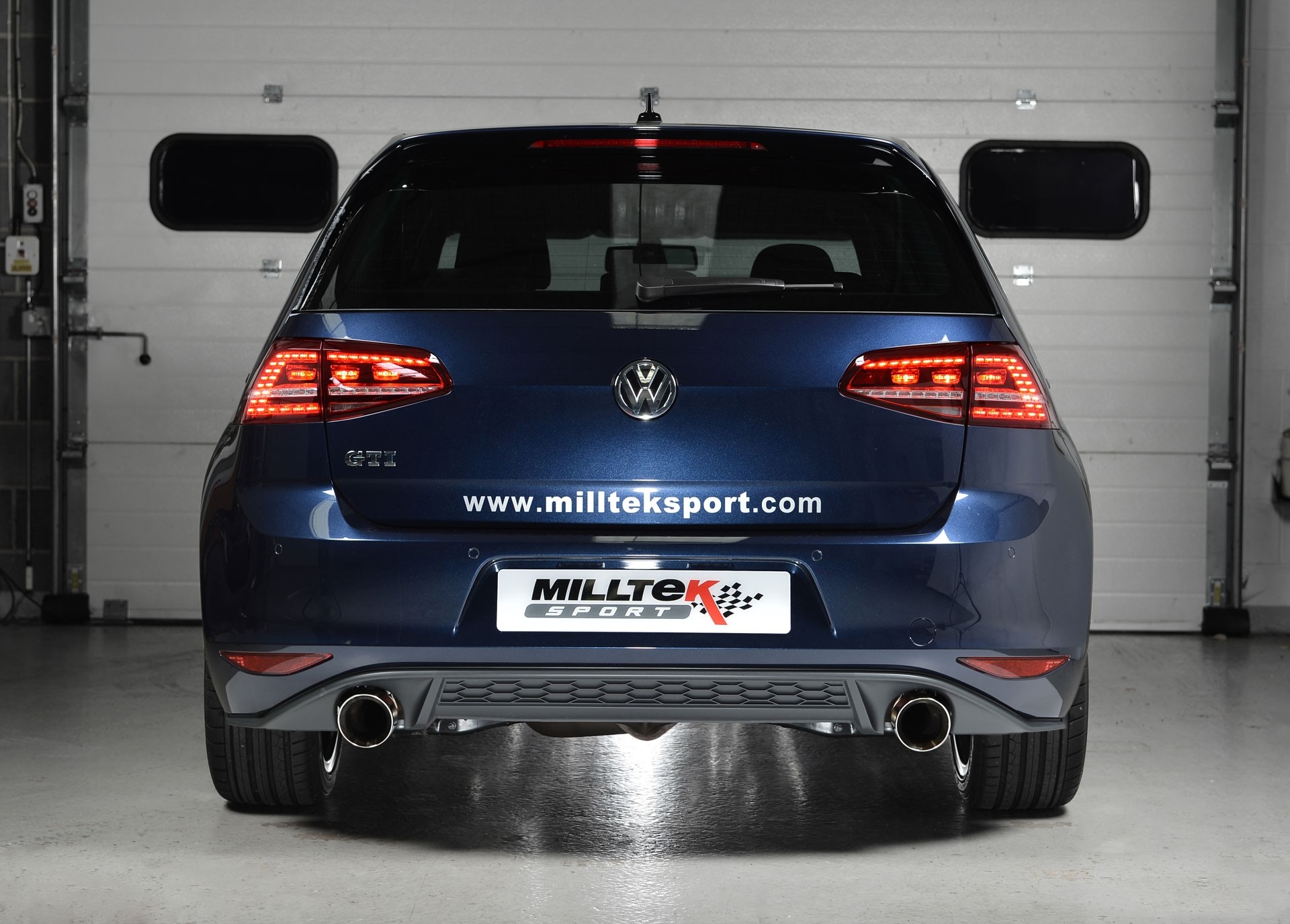 Milltek VW Golf VII Cat back Titanium Dual 100mm GT100