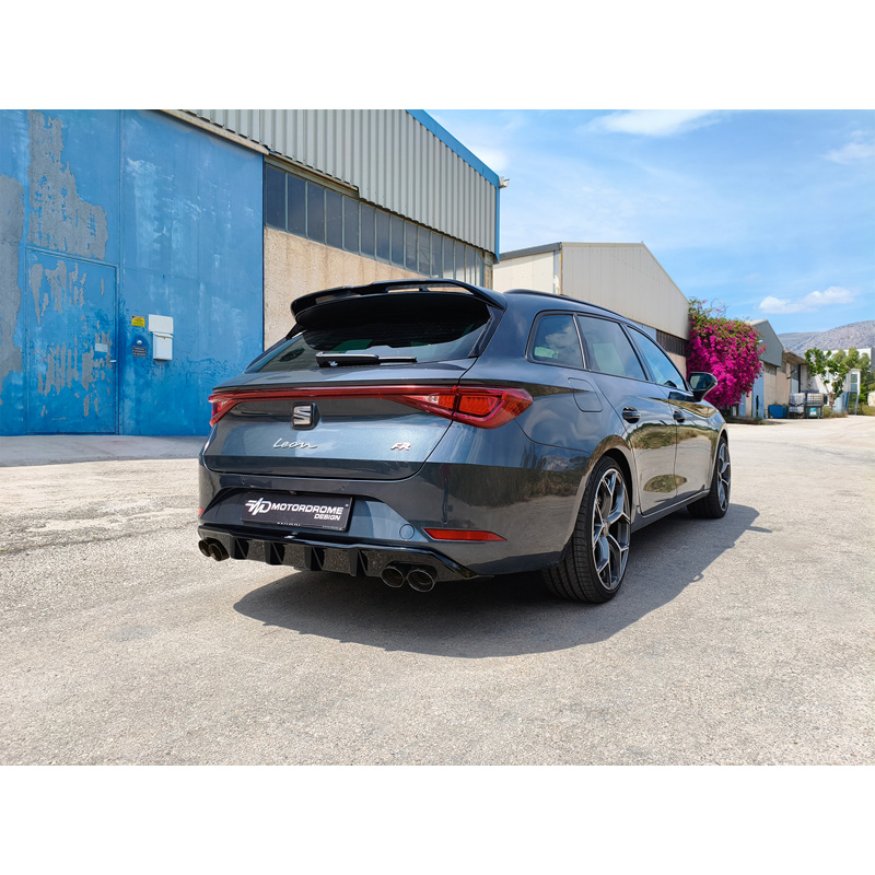 Motordrome Achterbumperdiffuser  Seat Leon IV (KL8) Sportstourer FR 2020- (ABS)