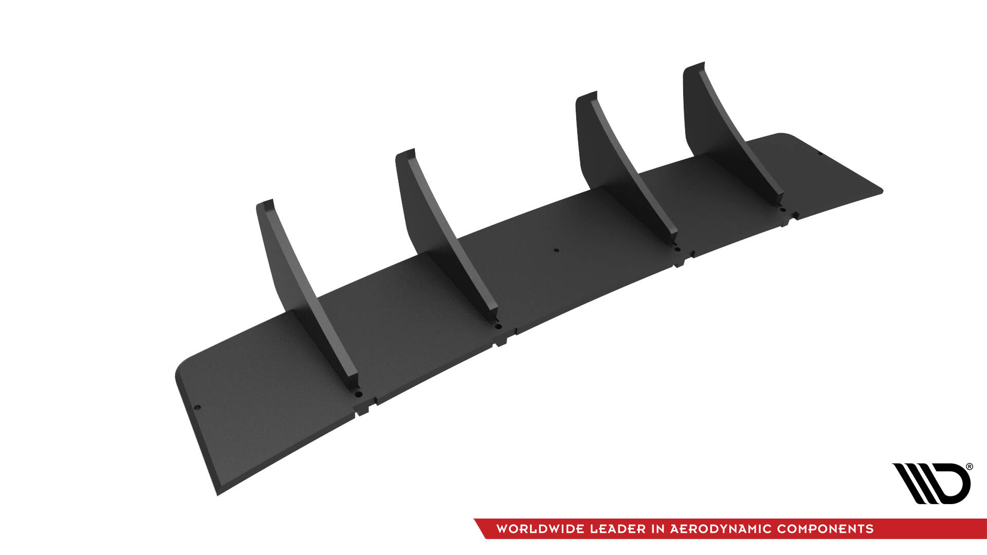 Street Pro Achter Diffuser Audi S3 / A3 S-line 8Y Facelift Maxton Glanzend zwart