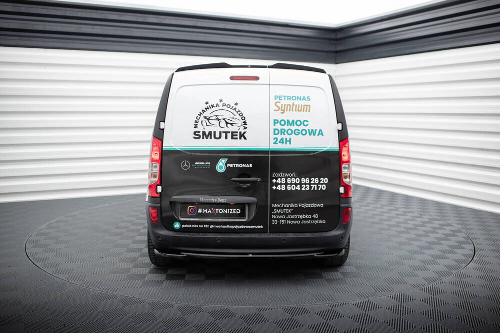 Spoiler Mercedes Benz Citan Maxton Glans Zwart
