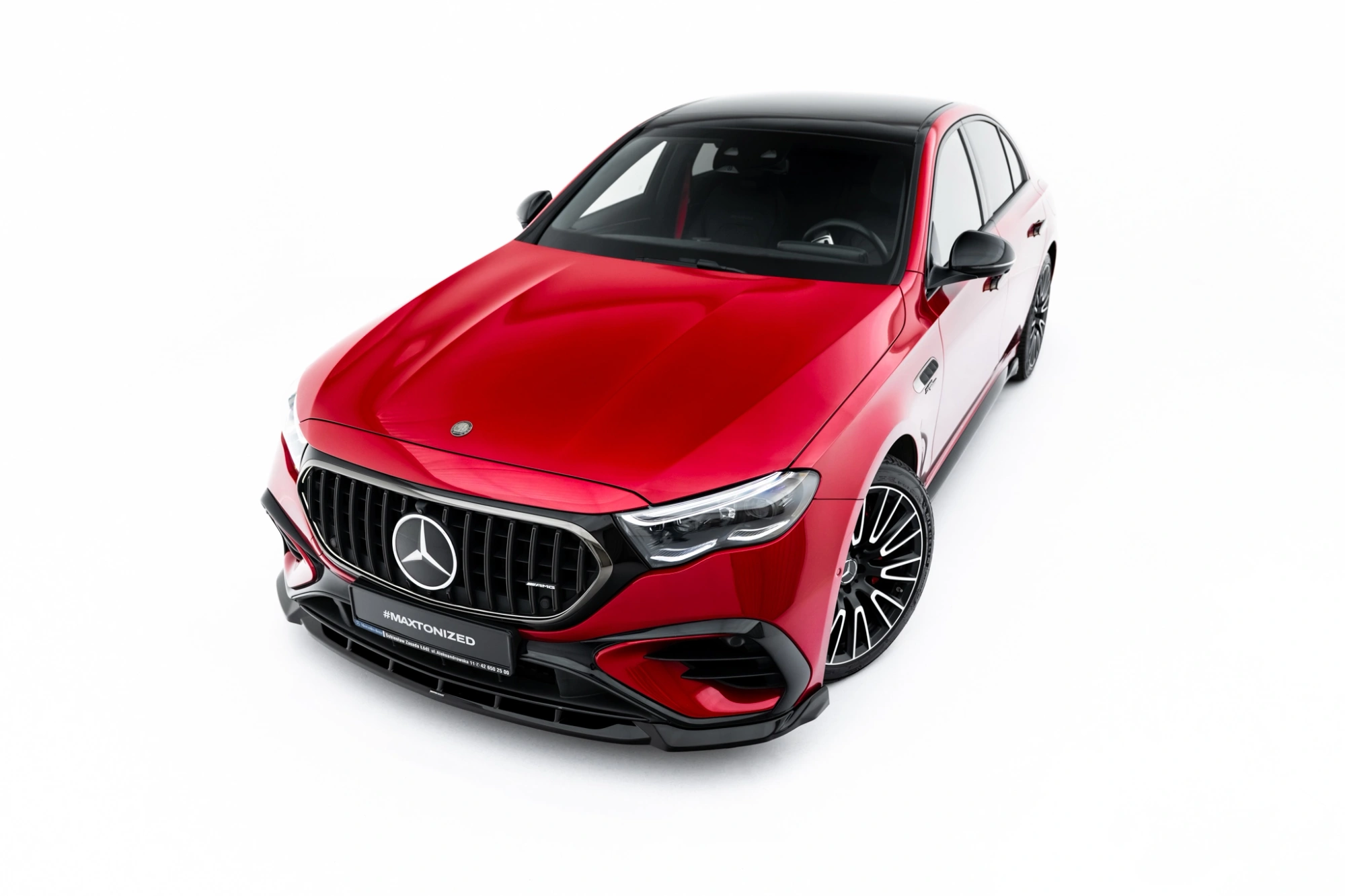 Bodykit Mercedes-AMG E53 Sedan W214 Maxton Glans Zwart