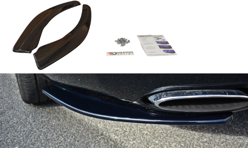 Achterzij Spoilers Bentley Continental GT Glanzend Zwart
