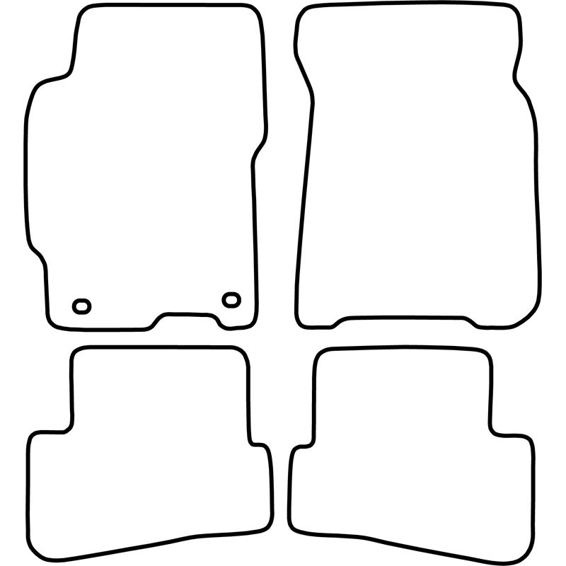 Automatten  Mazda 626 1994-1997