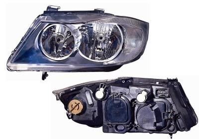 koplamp, Valeo, H7+H7, elektr verstelb, rechts BMW 3 serie E90/E