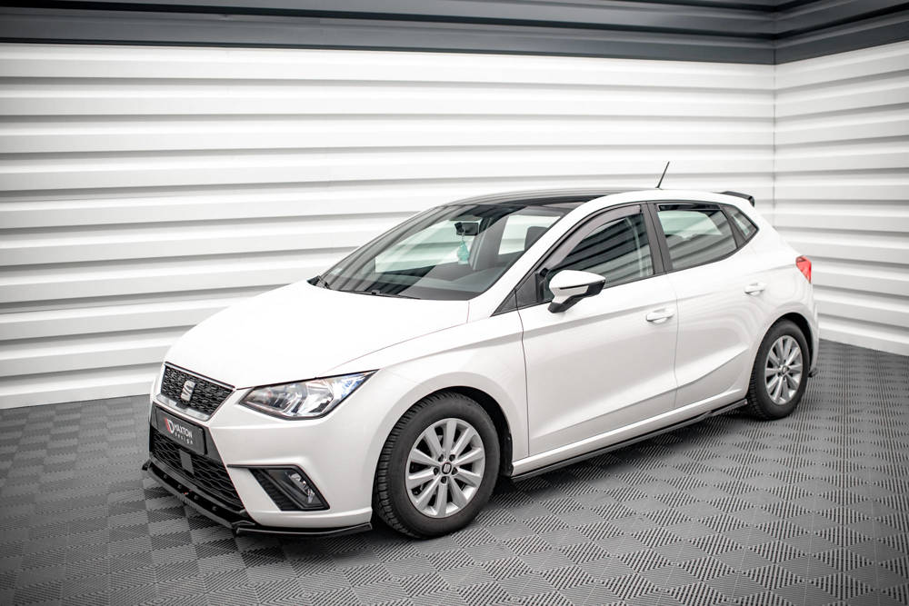 Zijskirts V.2 Seat Ibiza KJ Maxton Glans Zwart