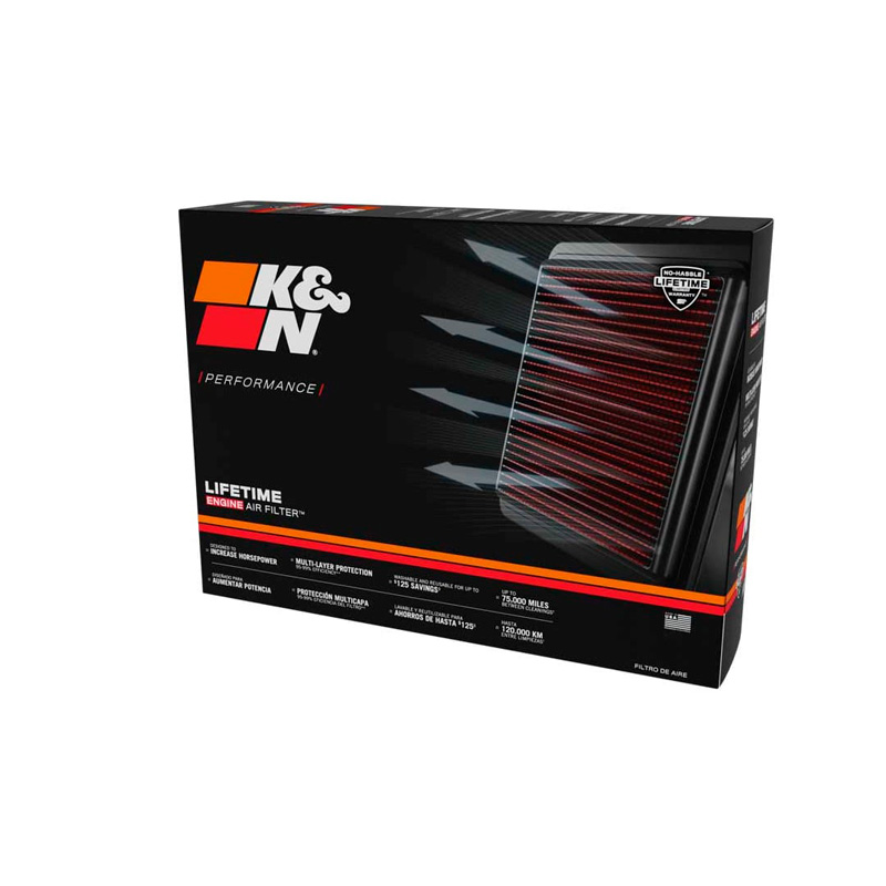 K&N vervangingsfilter  BMW X5 (G05), X6 (G06), X7 (G07), XM (G09) 4.4L V8 (set van 2 stuks) (33-5144)