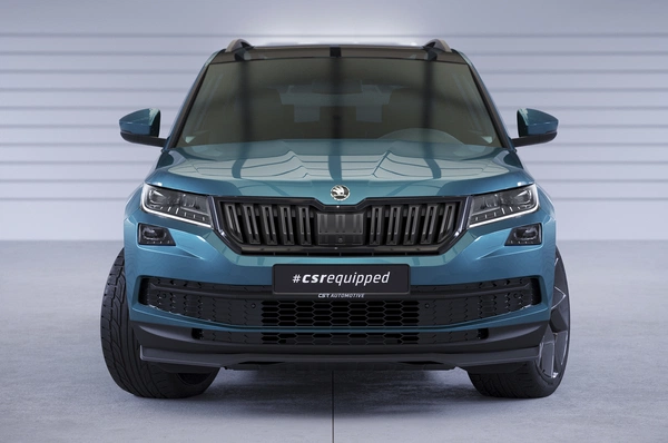 Voorspoiler Skoda Kodiaq glans zwart