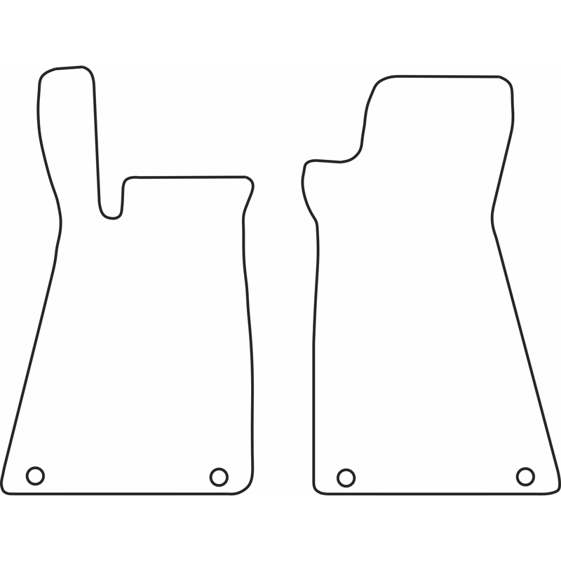 Automatten Velours  Smart Roadster 2003-2006