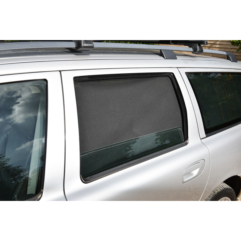 Set Car Shades (achterportieren)  Volvo V70 Station 2007- / XC70 2007- (2-delig)