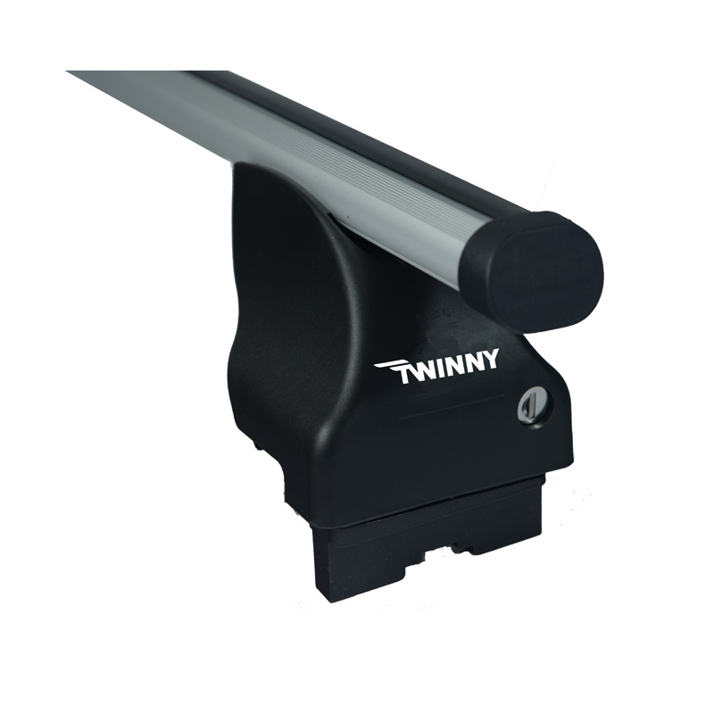 Dakdragerset Twinny Load Aluminium A39  Alfa Romeo/Fiat/Hyundai diverse modellen (voor auto's zonder dakreling)