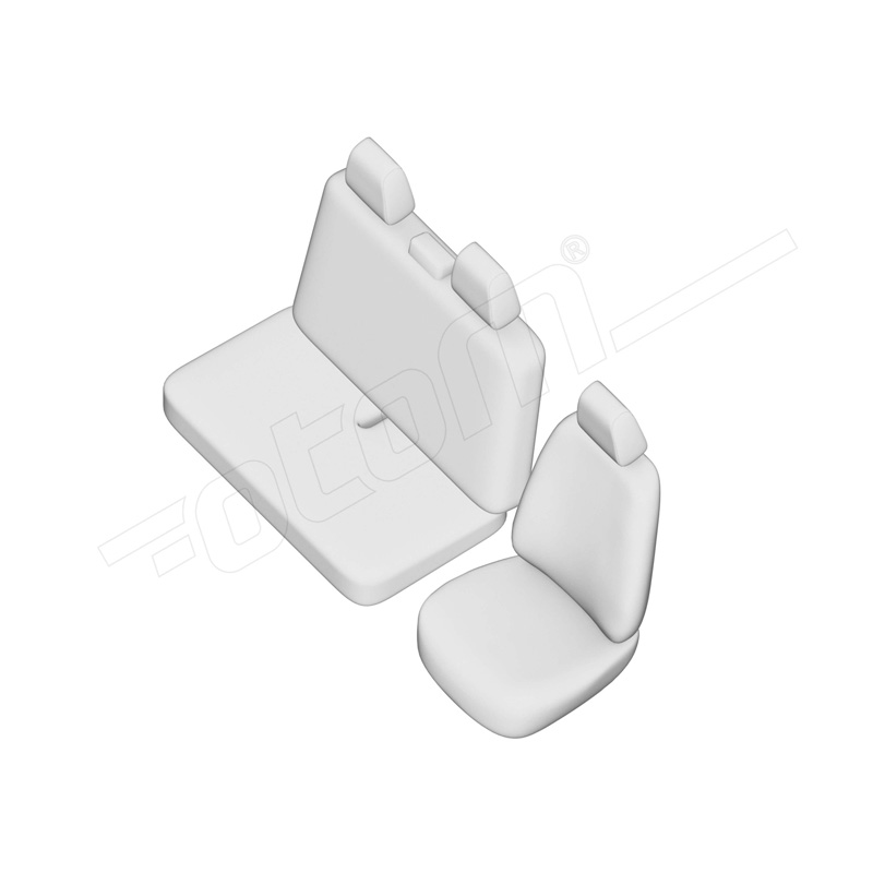New York Design Kunstleder Stoelhoezenset 2+1  Mercedes Citan (W420) 2021-