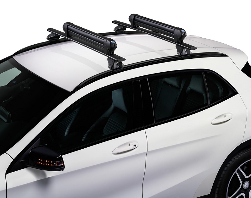 Cruz Alu Ski en Snowboard Houder voor 6 ski's zwart