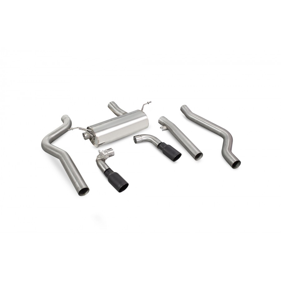 BMW 2 Series F22/23 M240i Non-GPF Model Non-res cat-back system with electronic valves Scorpion 