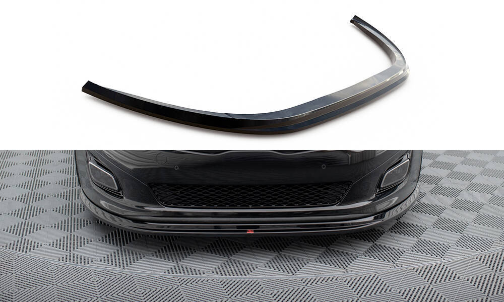 Voorspoiler Kia Optima Mk3 Maxton Glans Zwart