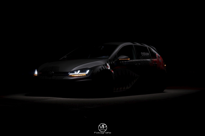 Koplampen VW Golf VII OSRAM FULL LED Black (for Xenon and Halo DRL)