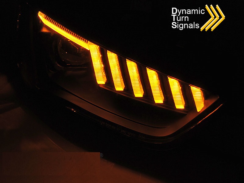 Koplampen Audi A4 B8 12-15 LED Dynamisch 12-15 Chroom