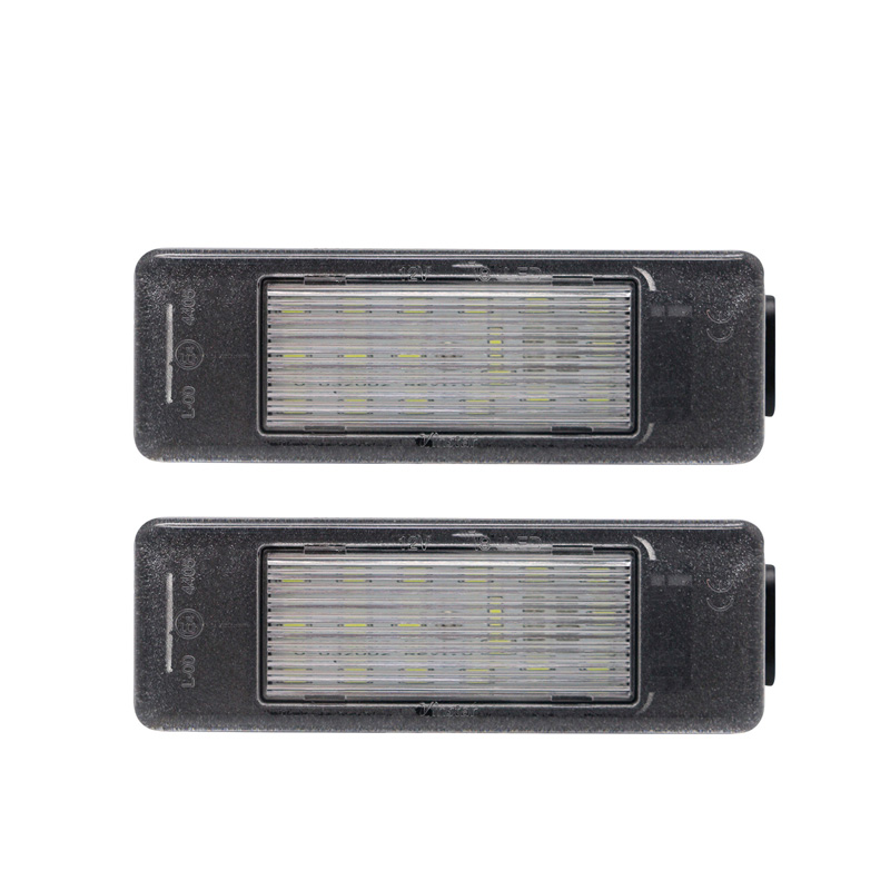 Set LED Nummerplaatverlichting  Citroën/Peugeot diverse modellen - Version 2