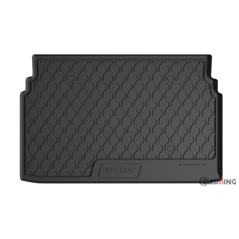 Rubbasol (Rubber) Kofferbakmat  Citroën C3 Aircross 2017- (Hoge laadvloer)