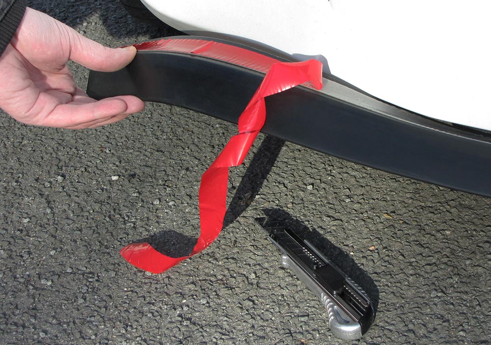 Onder / Spoiler Lip Easy 2 Tune Zwart Universeel