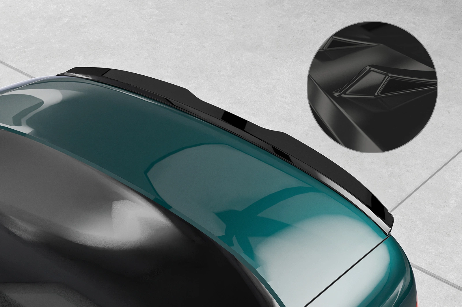 Achterspoiler voor VW Passat B6 Typ 3C Glans Zwart (2005–2010) – CSR Automotive