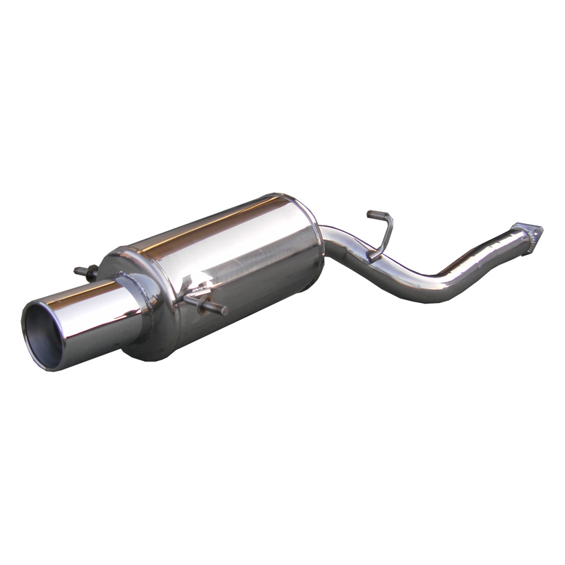100% RVS Sportuitlaat  Subaru Impreza 4WD 2.5 STi (280pk) 2006- 120mm Mega