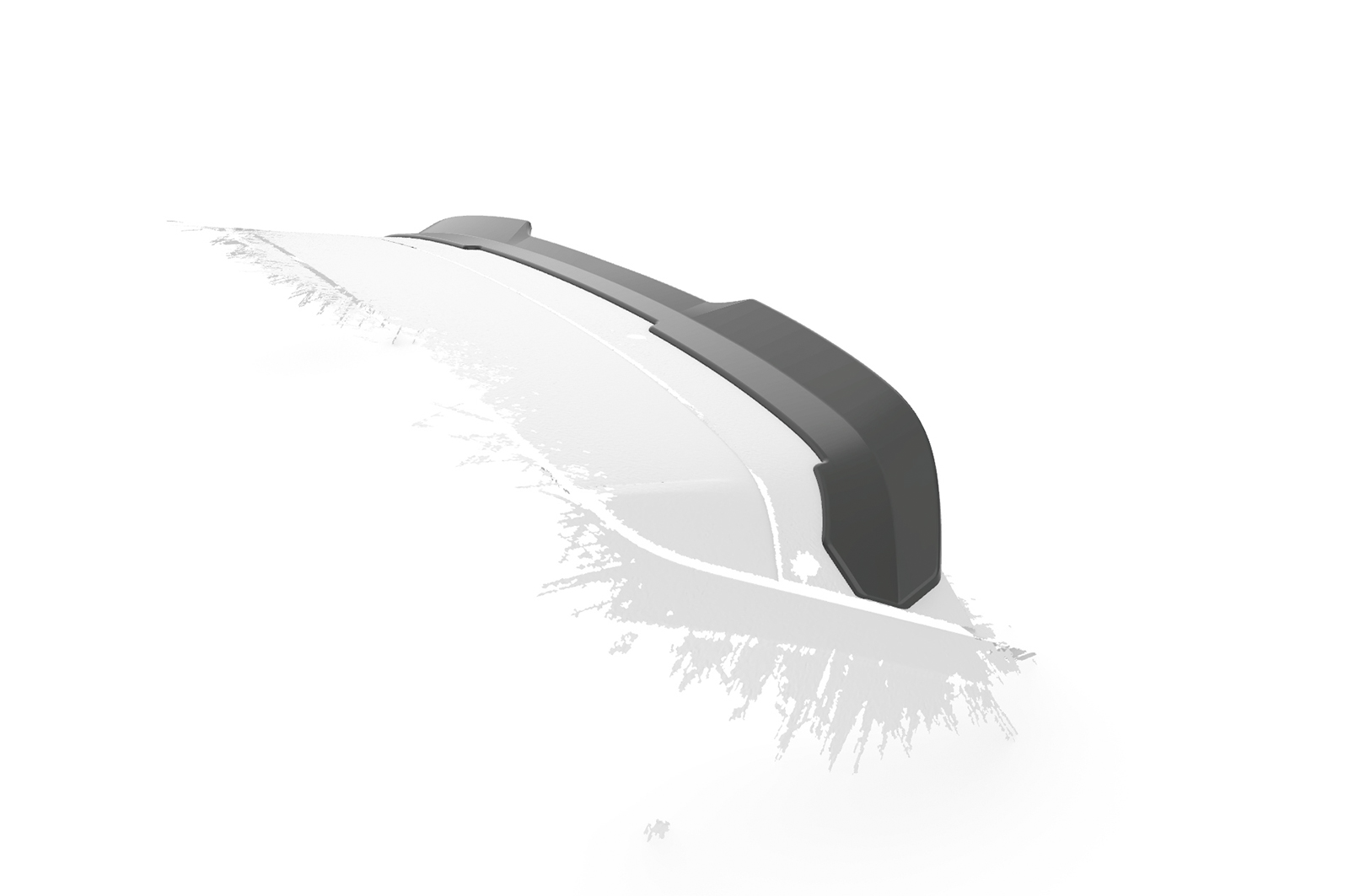 Spoiler Volkswagen Taigo CSR Glans Zwart