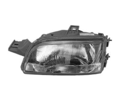 koplamp, model Hella, H4, rechts Fiat Punto, 1993-1999