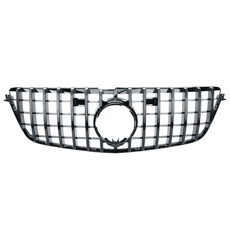 Grill Mercedes GL X166 W166 AMG Line Glans Zwart