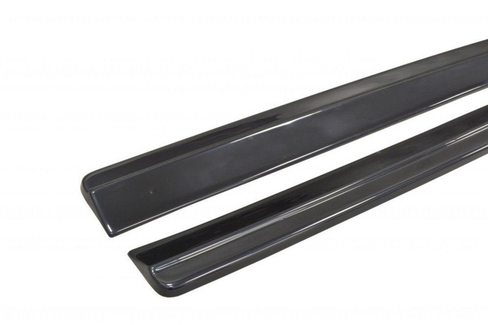 Zijskirts Audi S8 D4 FL Maxton Glans Zwart