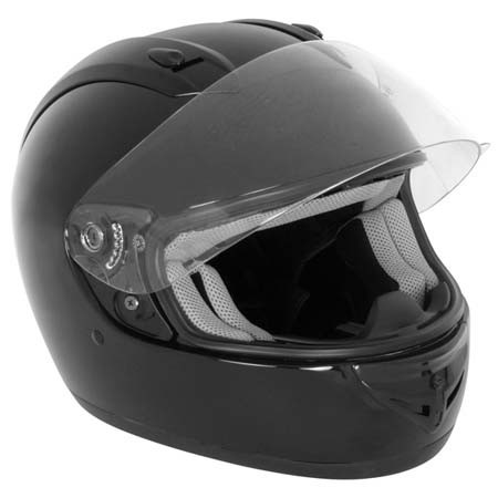 Motorhelm integraal zwart M
