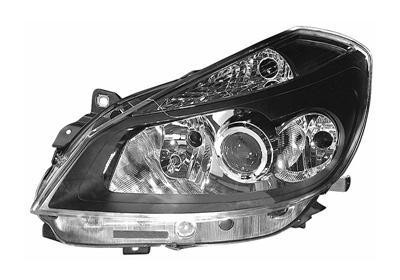 koplamp, H7+H7+H1, elektr verstelb, met draaimodule, links,-02/2