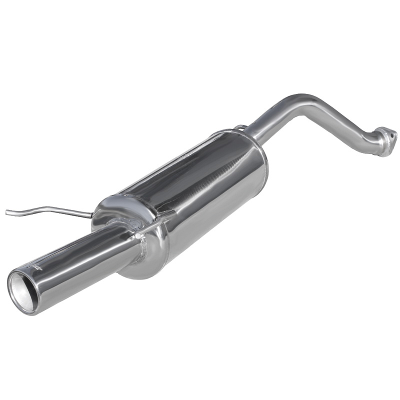 100% RVS Sportuitlaat  MG ZR 160 (160pk) 2001- 80mm